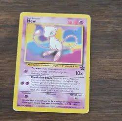 WotC Pokemon TCG Mew 08/53 Wotc Promo Regular Promo Basic 1999 50 HP - Image 1