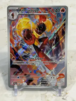 Pokemon ME05: Pitch Black Armarouge 086/084 Illustration Rare Holo - Image 1