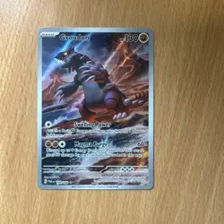 Groudon 199/182 Illustration Rare Holo Paradox Rift SV04 NM Pokemon TCG - Image 1