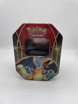 Pokemon Tcg Ex Power Trio Charizard Tin RARE 2014 (EMPTY) - Image 1
