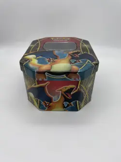 Pokemon Tcg Ex Power Trio Charizard Tin RARE 2014 (EMPTY) - Image 5