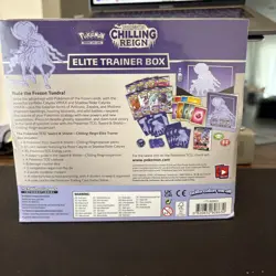 Pokemon Chilling Reign ETB Elite Trainer Box Factory Sealed 2021 SWSH - Image 2