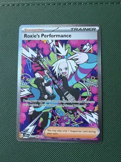 Roxie's Performance 121/086 Special Illustration Rare Chaos Rising Pokemon NM - Image 1
