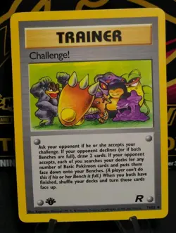 Pokemon Challenge! #74, Team Rocket 1st Edition, Wizards Of The Coast - Image 1