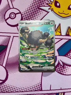 Pokemon TCG - Bouffalant ex 170/086 - White Flare - SIR - NM - Image 1