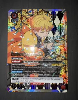 Zenitsu Agatsuma Demon Slayer Union Arena 2 Star - Image 2