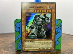 Yugioh Grinder Golem Super Rare DP07-EN009 - Image 2