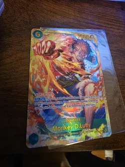 Monkey.D.Luffy (118) OP13-118 Secret Rare Carrying On His Will One Piece NM - Image 1