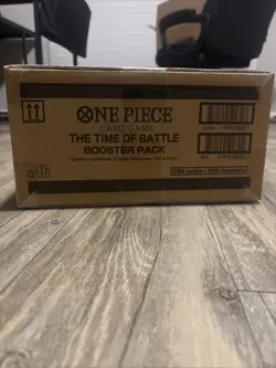 One Piece OP-16 The Time of Battle 12 BOOSTER Box CASE Sealed IN HAND! - Image 1