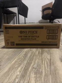 One Piece OP-16 The Time of Battle 12 BOOSTER Box CASE Sealed IN HAND! - Image 2