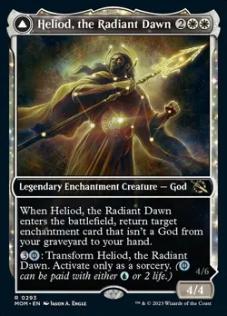 MTG HELIOD, THE RADIANT DAWN 293 EXC - ELIOD, L'ALBA RADIOSA - MOM X EN - MAGIC - Image 1