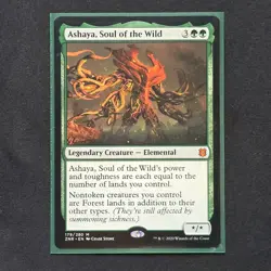 Ashaya, Soul of the Wild - Zendikar Rising (ZNR) 179/280 Mythic - Regular - LP - Image 1