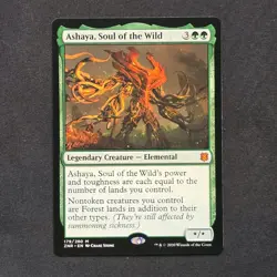 Ashaya, Soul of the Wild - Zendikar Rising (ZNR) 179/280 Mythic - Regular - LP - Image 2