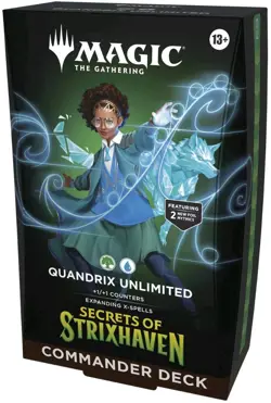 Magic Mazzo Commander Quandrix Unlimited Secrets of Strixhaven Eng Simic - Image 1