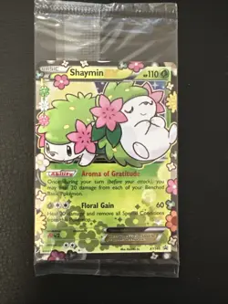 Shaymin EX XY148 Sealed - Generations - Black Star Promo - Pokemon Card NM - Image 1
