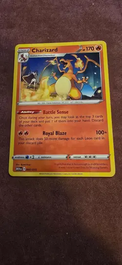 Charizard 001/015 Promo McDonald's Promos 2024 Pokemon Near Mint - Image 1
