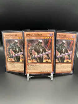 3x Set / Yugioh Dark Grepher LCYW-EN208 Common NM/LP - Image 1