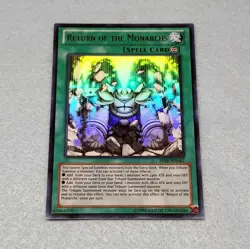 Yugioh Return of the Monarchs SHSP Ultra Rare Card NM - Image 1