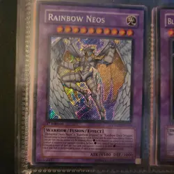 Yu-Gi-Oh Rainbow Neos Secret Rare 1st Edition Excellently Cared for - Image 1