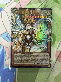YuGiOh! Phara the Primordial Goddess (Extended Art) CORI-EN022 1st Edition NM - Image 1