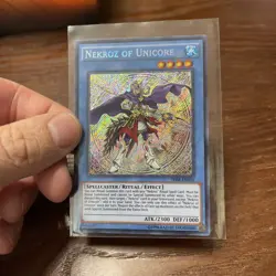 Yugioh Nekroz Of Unicore THSF-EN016 Secret Rare NM - Image 1