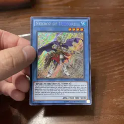 Yugioh Nekroz Of Unicore THSF-EN016 Secret Rare NM - Image 2