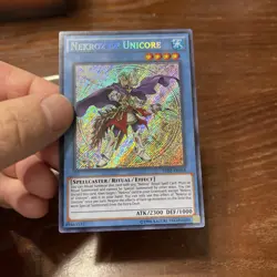 Yugioh Nekroz Of Unicore THSF-EN016 Secret Rare NM - Image 4