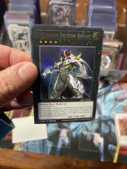 Evilswarm Exciton Knight (Silver) Ultra Rare BLC1-EN05 NM 1st Ed Yu-Gi-Oh! - Image 3