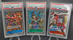 2025 One Piece 3rd Anv 3 Brthrs Winner Sabo Luffy Ace Sequential Set (3) PSA 10 - Image 1