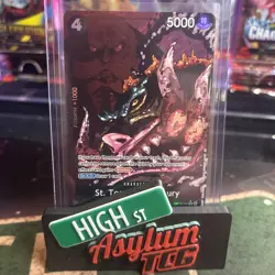 St. Topman Warcury (Alternate Art) OP13-089 Carrying On His Will Foil One Piece - Image 1