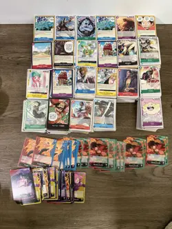 2300+ One Piece Cards - OP13 Bulk Lot - Mixed - English 400 Rares, 50 Leaders - Image 1