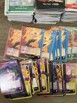 2300+ One Piece Cards - OP13 Bulk Lot - Mixed - English 400 Rares, 50 Leaders - Image 2