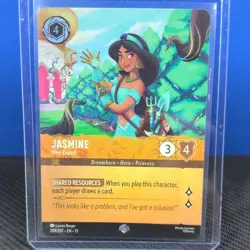 Disney Lorcana Jasmine Vine Expert 208/207 Epic Foil Attack Of The Vine - Image 1