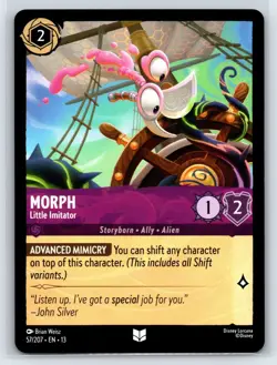 #57 Morph - Little Imitator - Uncommon 2026 Disney Lorcana Attack of the Vine - Image 1