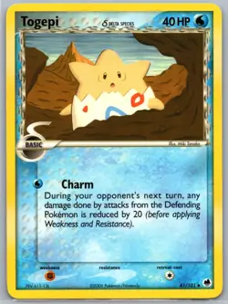 Togepi 41/101 Uncommon Dragon Frontiers Pokemon NM/M - Image 1