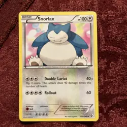 Snorlax 109/149 Uncommon Boundaries Crossed Pokemon NM - Image 1