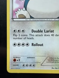 Snorlax 109/149 Uncommon Boundaries Crossed Pokemon (NM) - Image 4