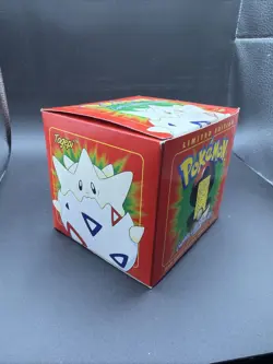 Vintage 1999 Pokemon Burger King 23k Gold Plated Trading Card Togepi Red Sealed - Image 2