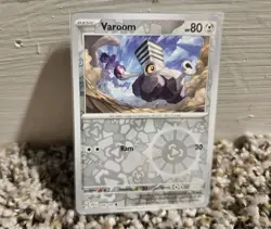 Varoom Reverse Holo 108/142 Stellar Crown Pokemon Card 2024 Tcg Ccg - Image 1