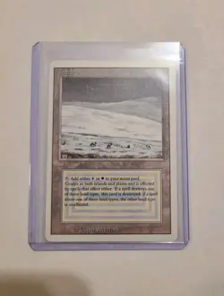 MTG 1994 Tundra Dual Land Vintage Revised LP Rare Magic Card Reserved, Commander - Image 2