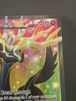 Pokemon TCG Xerneas EX 146/146 XY Base Ultra Rare Holo Foil Card Full Art - Image 3