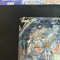 Pokemon TCG Zacian v GG48/GG70 Crown Zenith Holo Ultra Rare Card NM Condition - Image 3