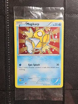 Pokemon TCG Magikarp XY Black Star Promos Holo Card XY143 Sealed - Image 1