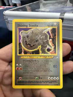 Pokemon Neo Destiny Shining Steelix Holo Card 112/105 NM - Image 1