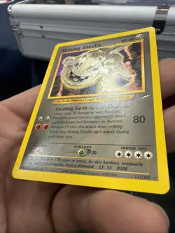 Pokemon Neo Destiny Shining Steelix Holo Card 112/105 NM - Image 2