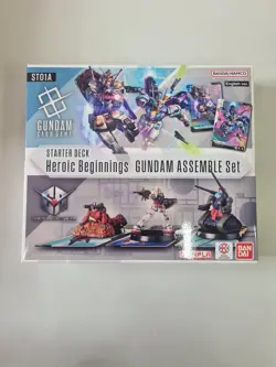 Gundam Card Game Assemble Heroic Beginnings Starter Deck ST01A New and Sealed - Image 1