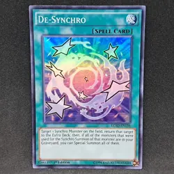 De-Synchro LC5D-EN136 1st Edition Super Rare NM Near Mint Yu-Gi-Oh! Card - Image 1