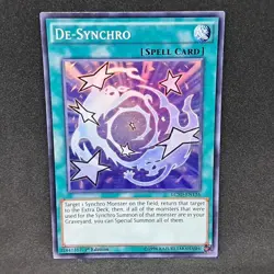 De-Synchro LC5D-EN136 1st Edition Super Rare NM Near Mint Yu-Gi-Oh! Card - Image 2