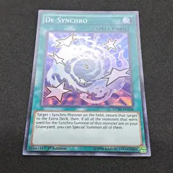 De-Synchro LC5D-EN136 1st Edition Super Rare NM Near Mint Yu-Gi-Oh! Card - Image 5