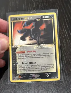 Umbreon 17/17 POP Series 5 Holo Rare Holo Pokemon TCG Card 2007 70 HP - Image 1